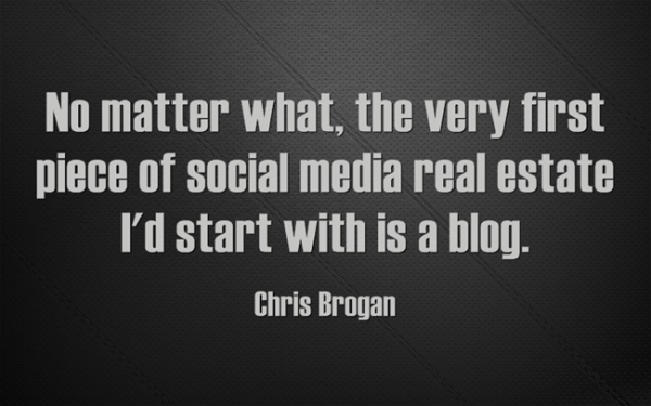 chris brogan start with blog